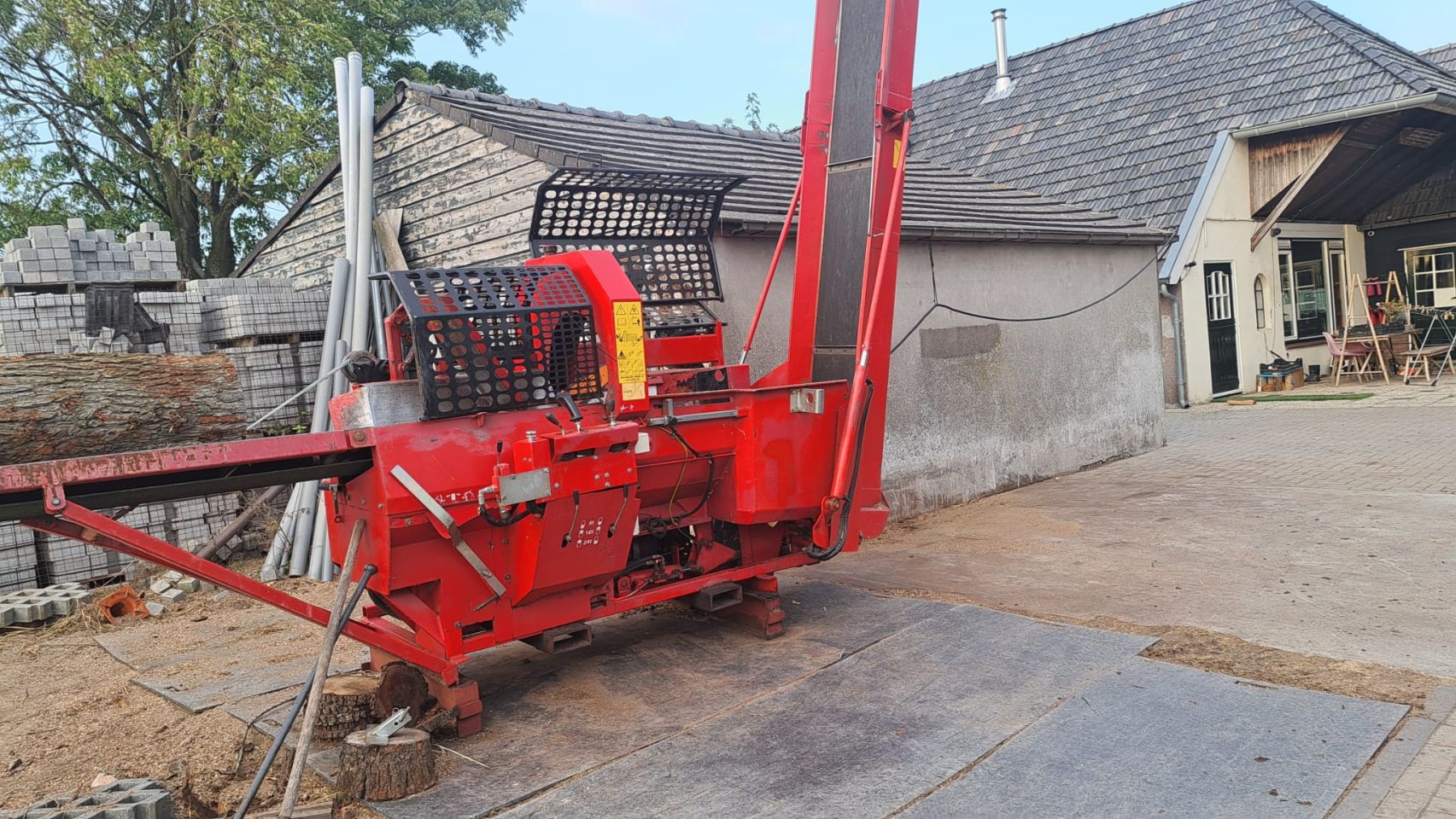 Hakki Pilke BIG X 50cm elektrisch 380v