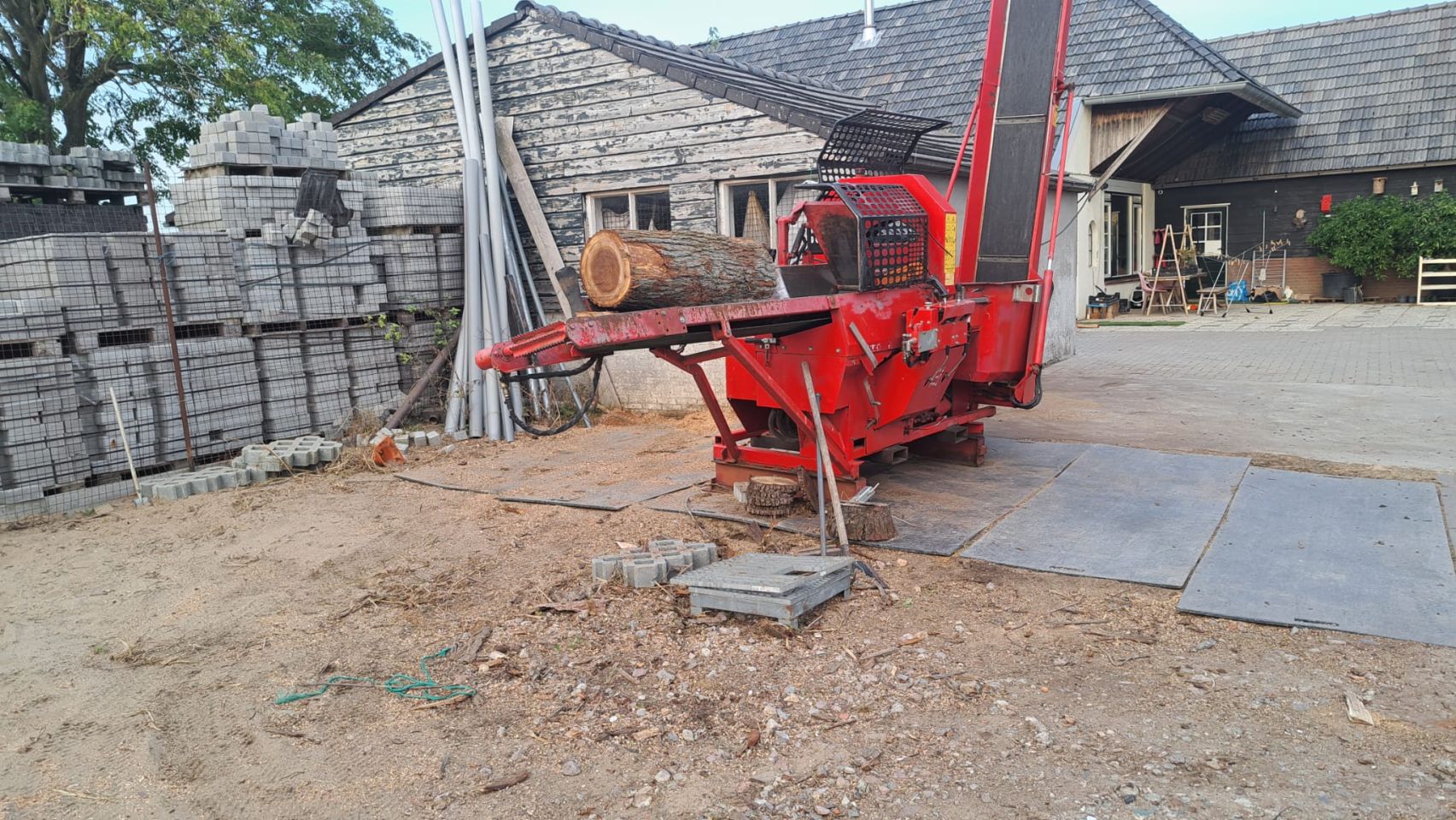 Hakki Pilke BIG X 50cm elektrisch 380v