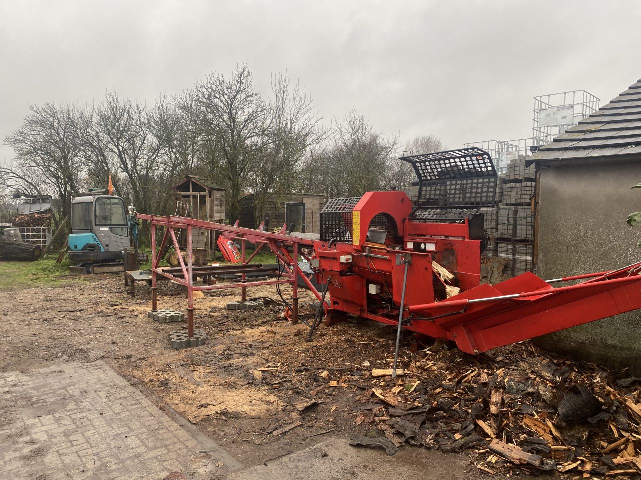 Hakki Pilke BIG X 50cm elektrisch 380v