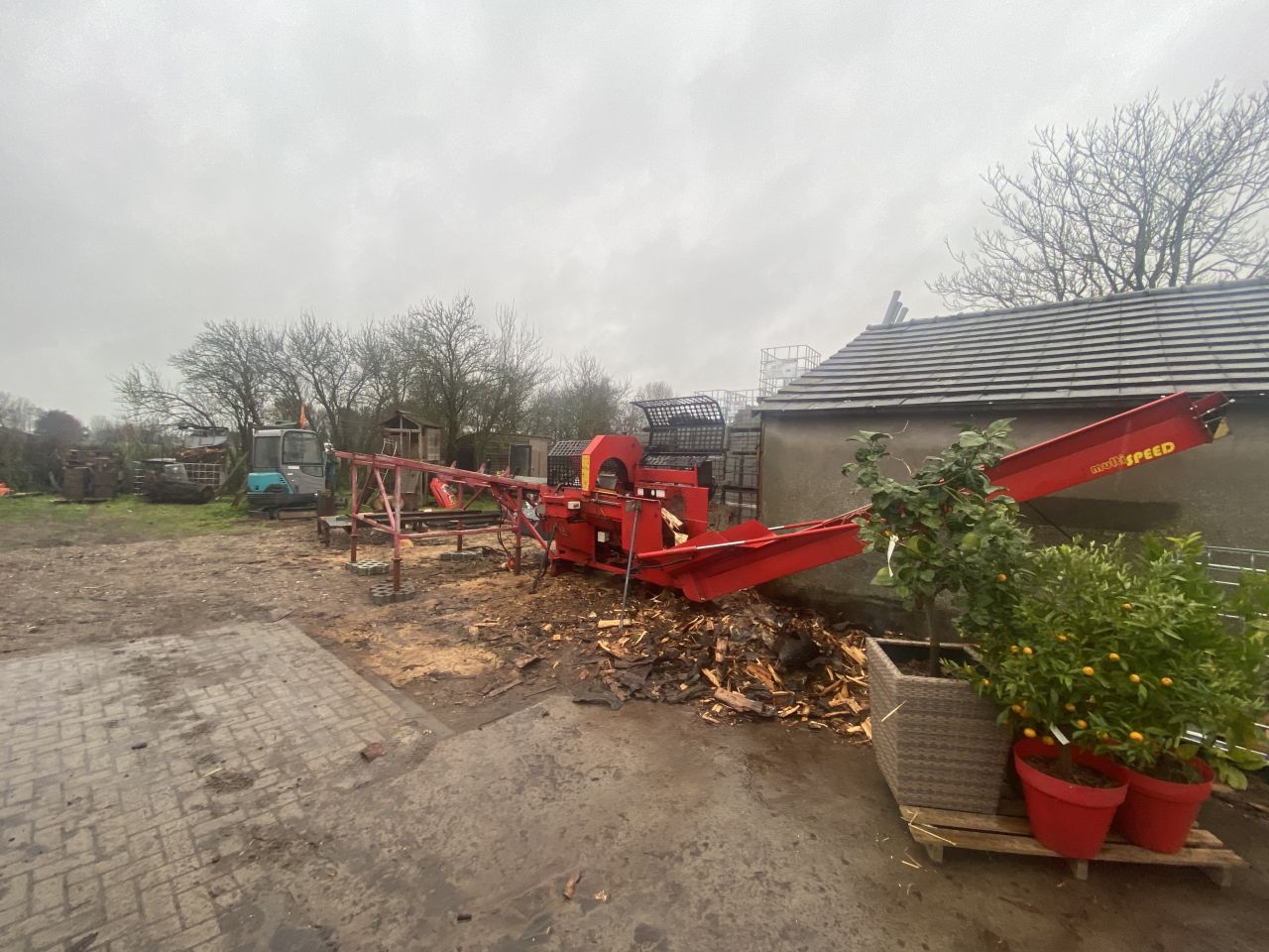 Hakki Pilke BIG X 50cm elektrisch 380v