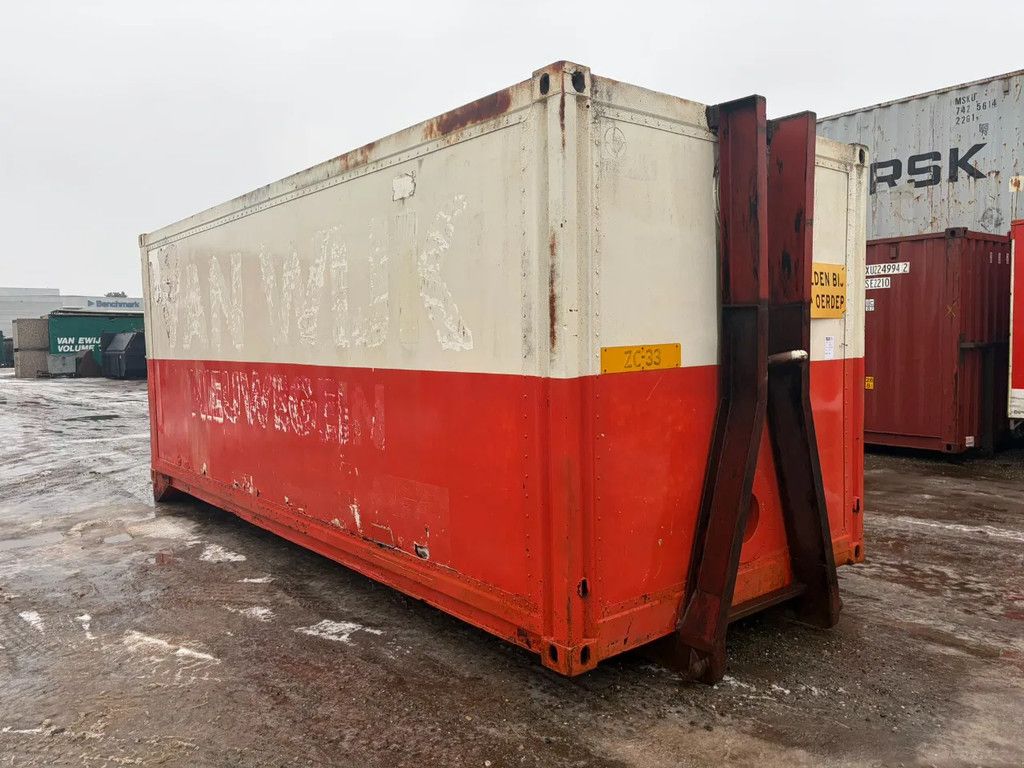 ALL-IN Containers 20ft geïsoleerde container op slede
