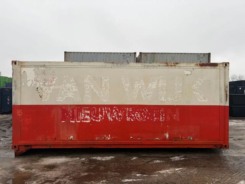 ALL-IN Containers 20ft geïsoleerde container op slede