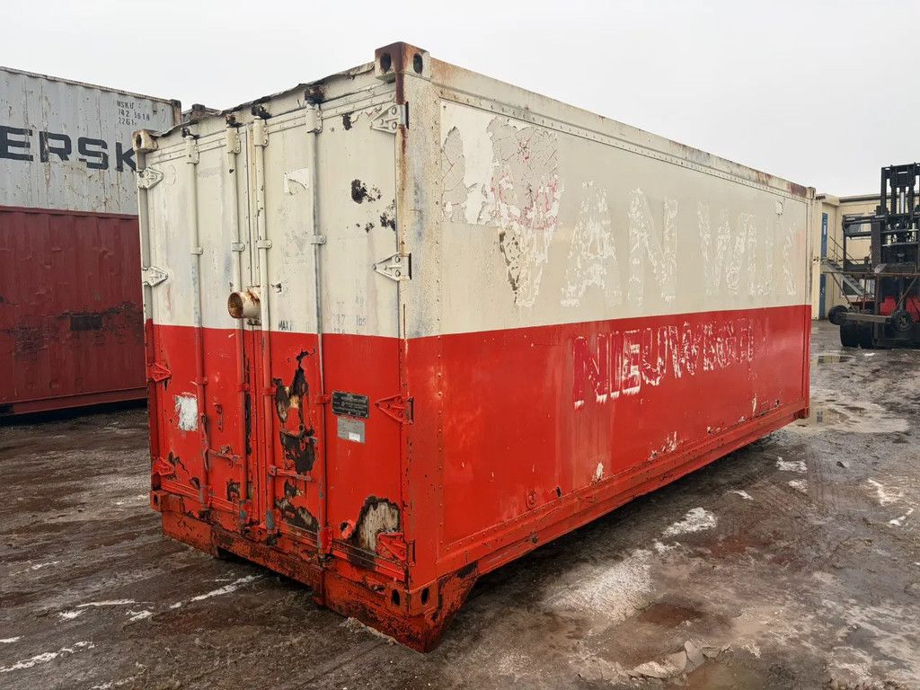 ALL-IN Containers 20ft geïsoleerde container op slede