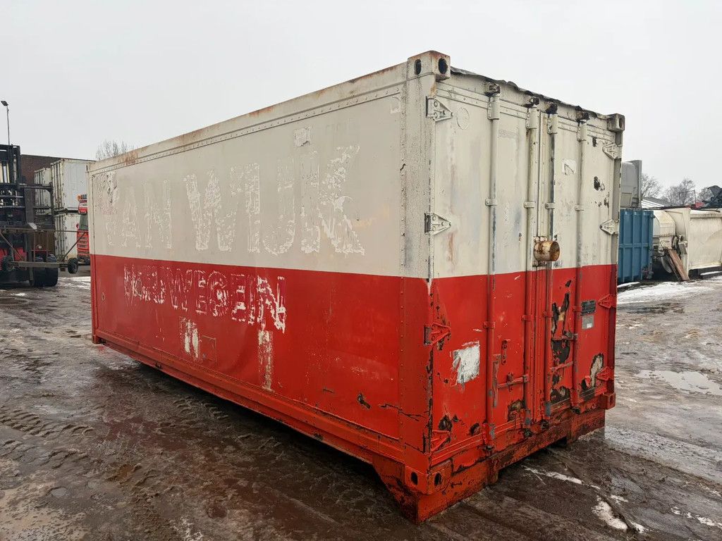 ALL-IN Containers 20ft geïsoleerde container op slede