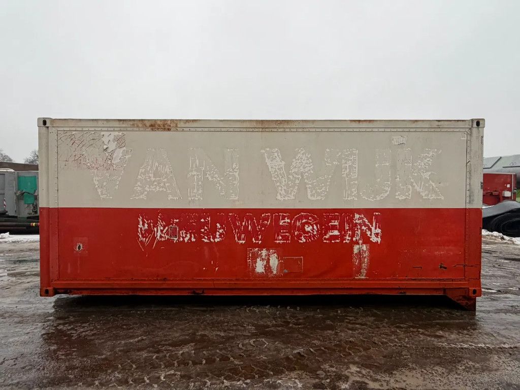 ALL-IN Containers 20ft geïsoleerde container op slede