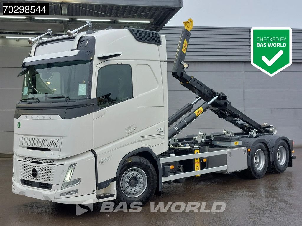 Volvo FH 500 6X2 NEW! Aero HYVA 26-60S Containersystem Lift axle VEB+ Euro 6