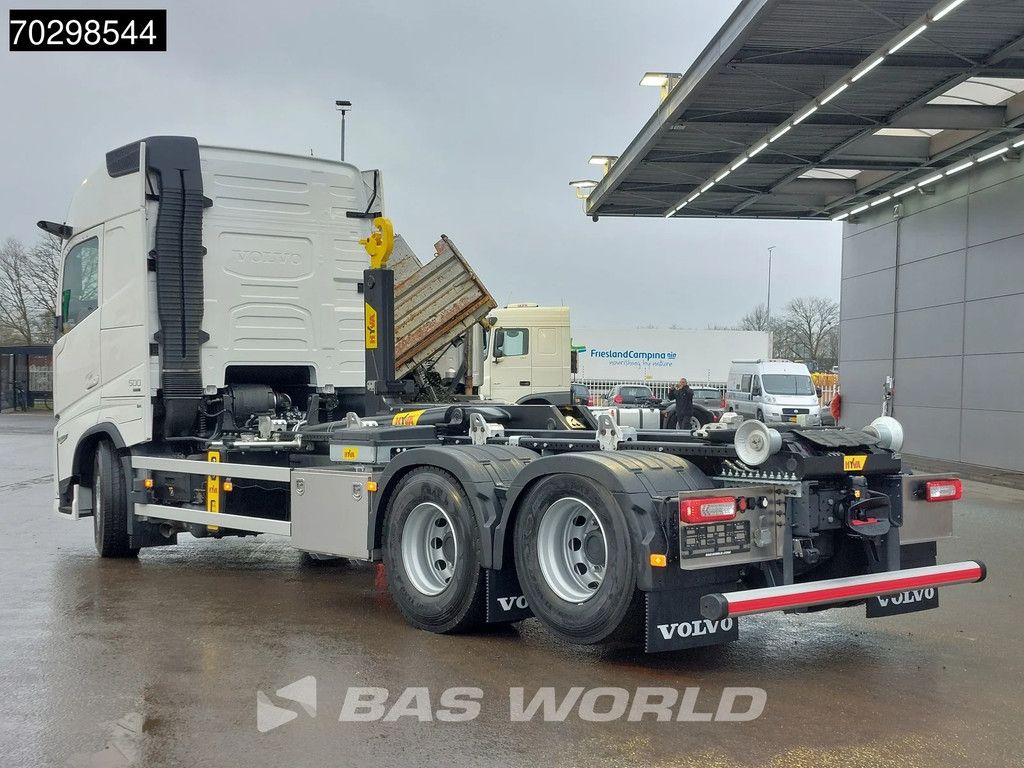 Volvo FH 500 6X2 NEW! Aero HYVA 26-60S Containersystem Lift axle VEB+ Euro 6