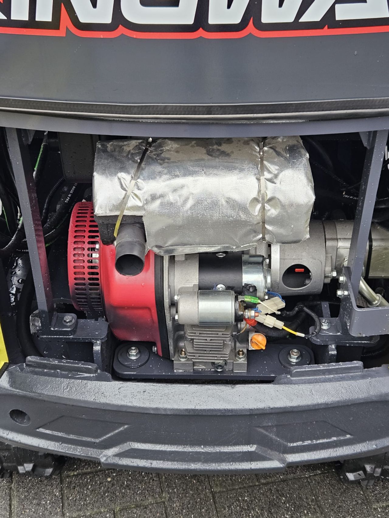 Kingway YAMA 950K Mini Graafmachine minigraver cabine