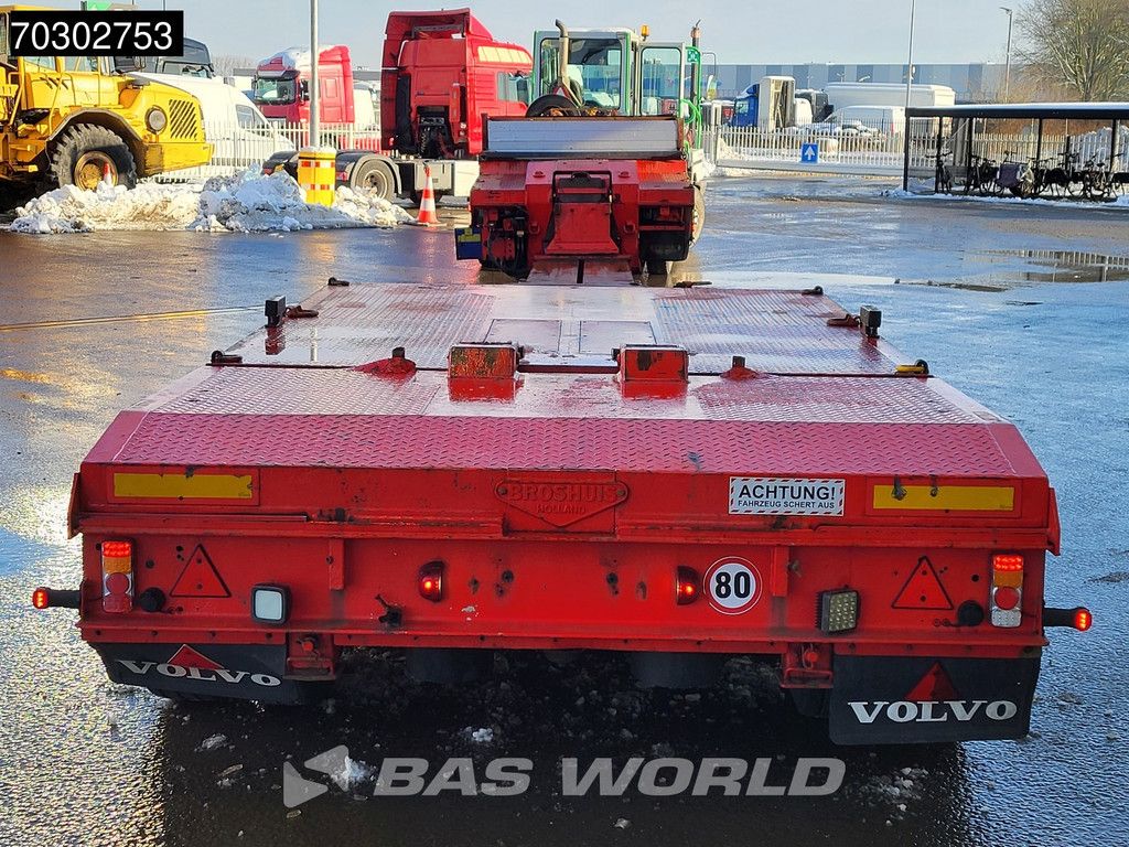 Broshuis 2ABD-38A 3 axles 3x Steering Axle Extendable