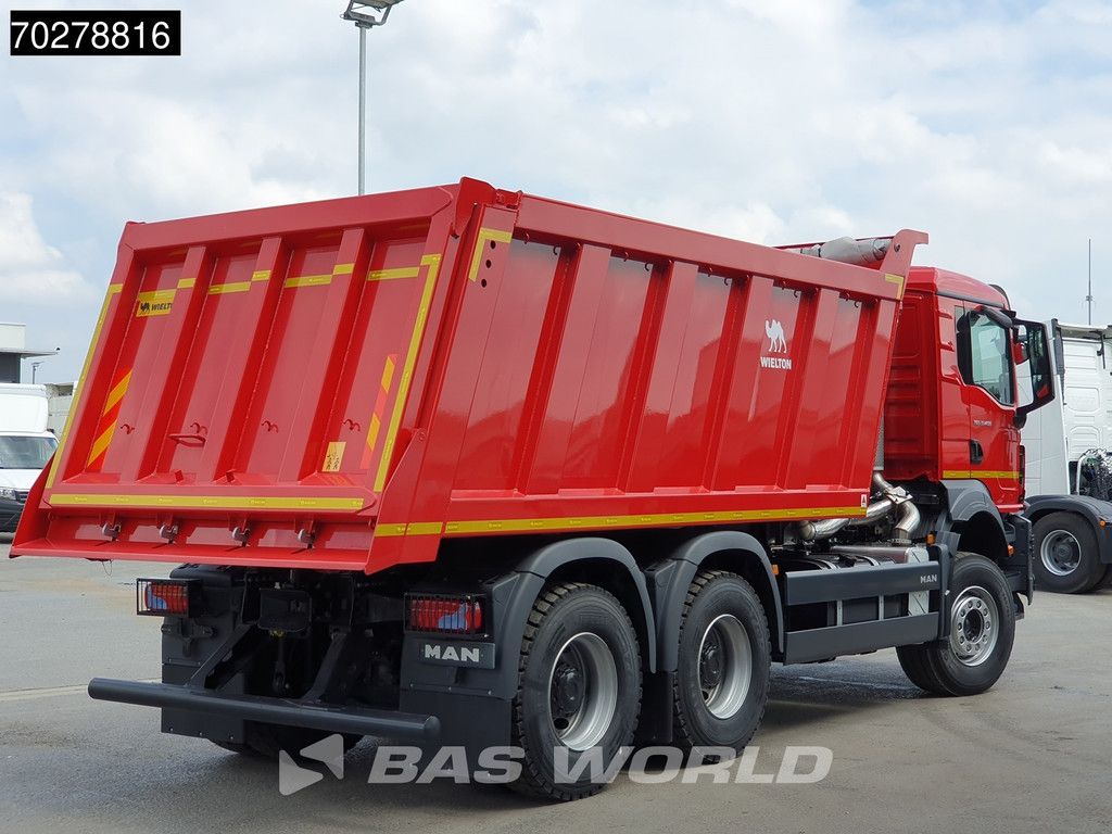 MAN TGS 33.400 6X4 NEW! 16m3 Wielton tipper Manual Body heating Big-Axle Euro 5