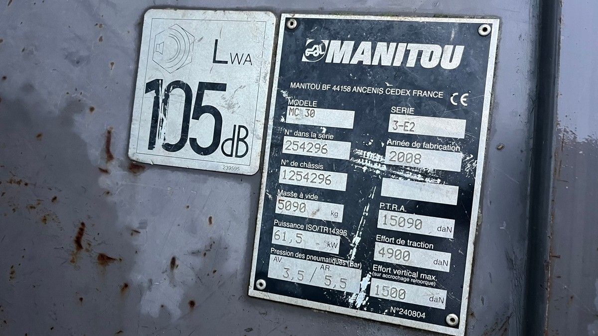 Manitou MC30 Ruwterreinheftruck