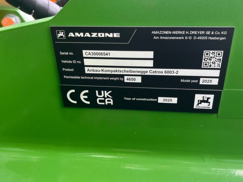 Amazone Catros 6003-2