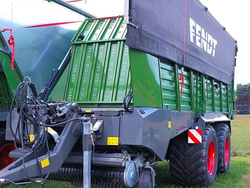 Fendt Tigo 75 VR und unbenutzt 800-er Bereifung, Laderaumabdecku
