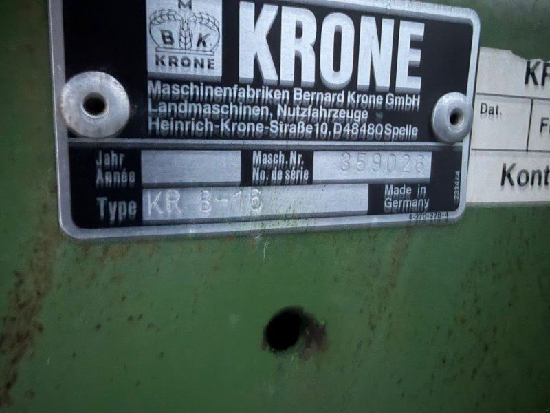 Krone KR 8-16 S