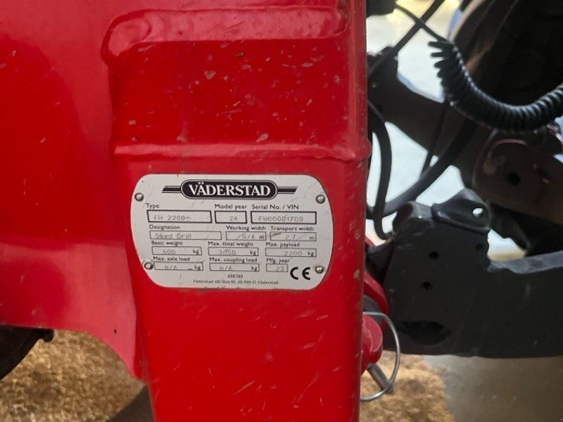 Väderstad Tempo 12 + FH 2200