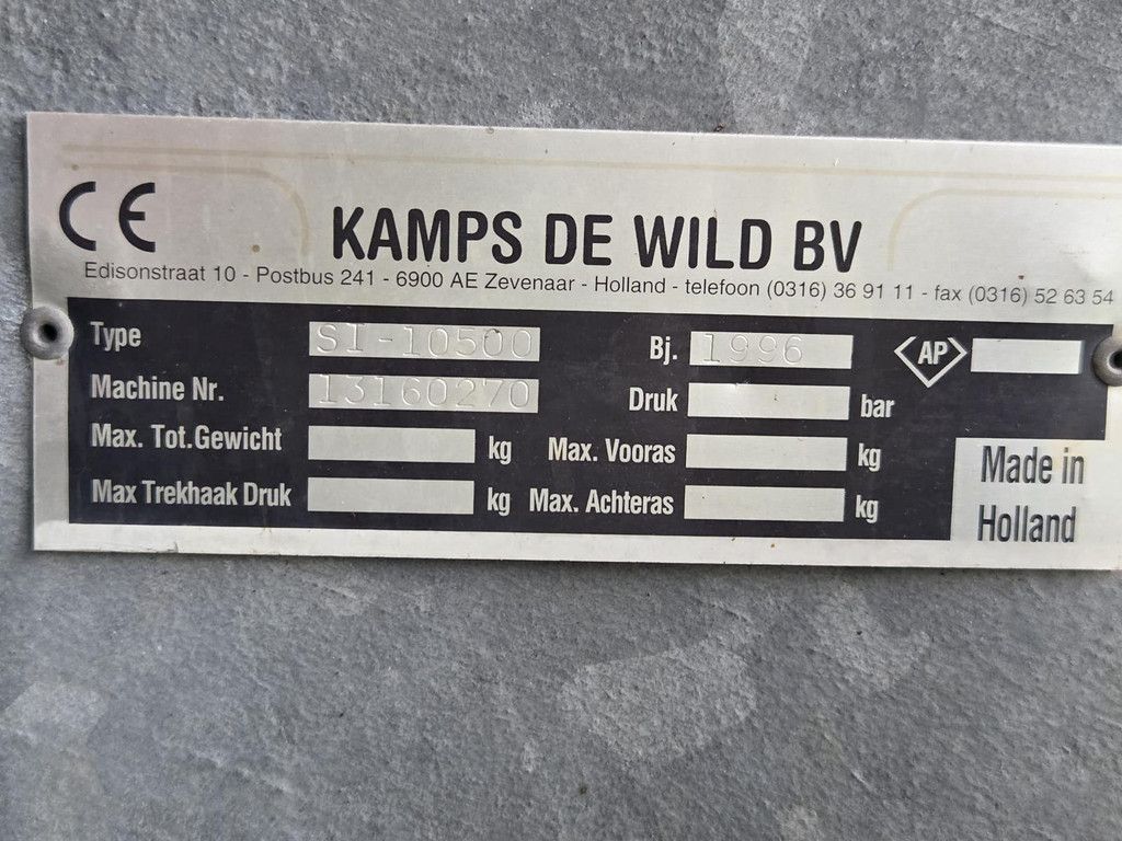 KAWECO 10.500 + Veenhuis Ecoject