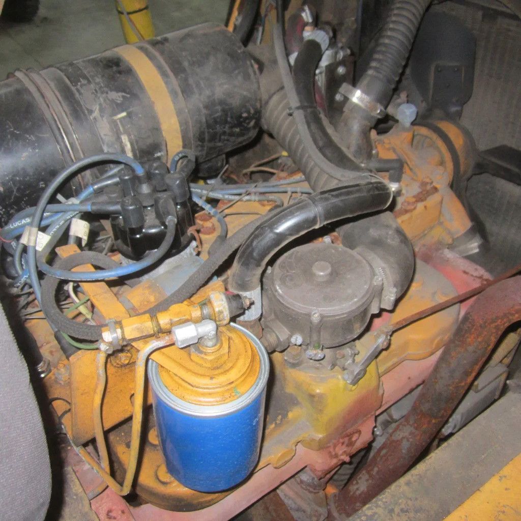 Hyster Heftruck S150A LPG-gas, duplomast.