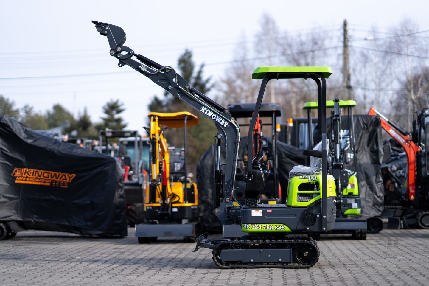 Kingway VIP10 PRO Minigraafmachine Oliekoeler 3 Jaar Garantie