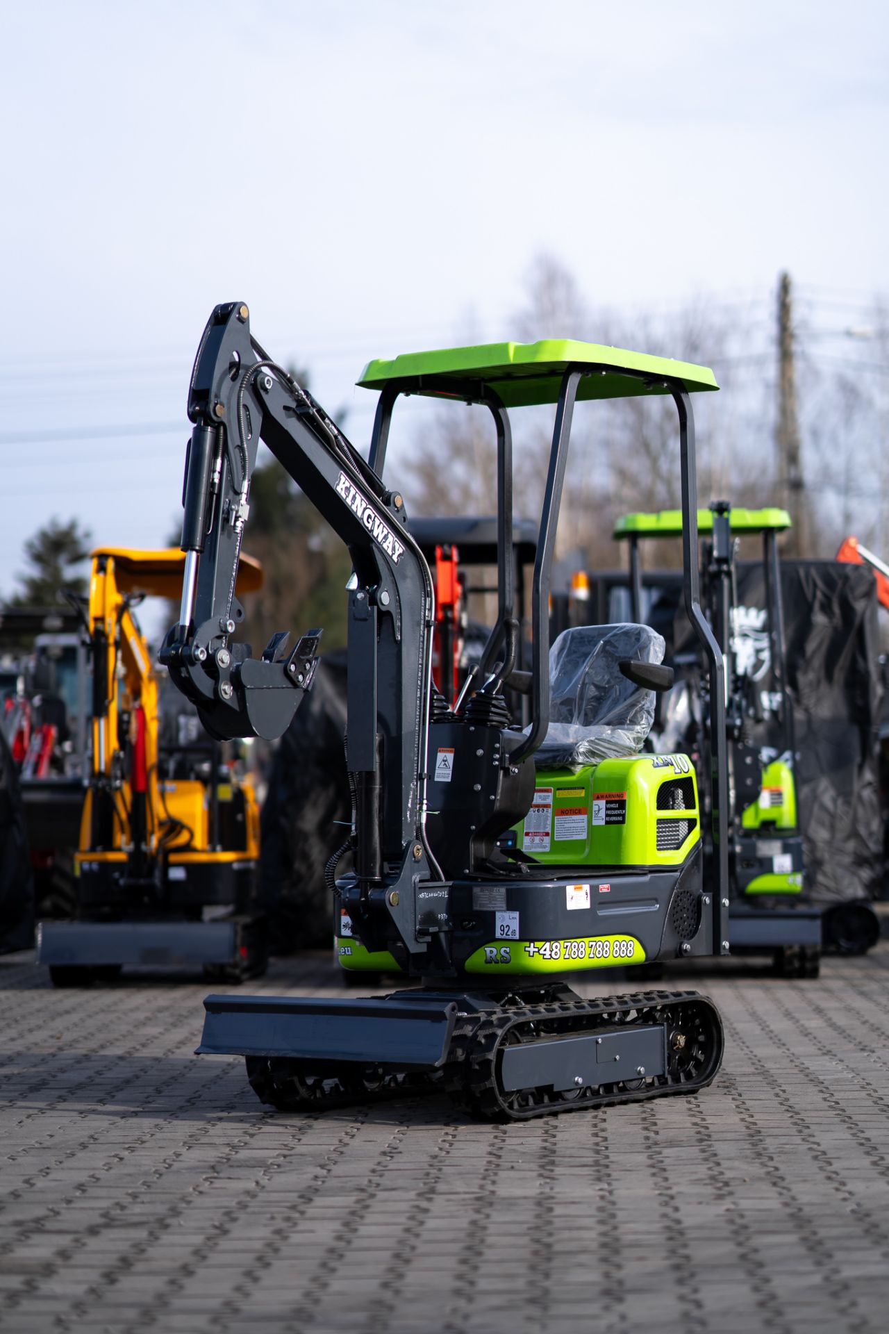 Kingway VIP10 PRO Minigraafmachine Oliekoeler 3 Jaar Garantie