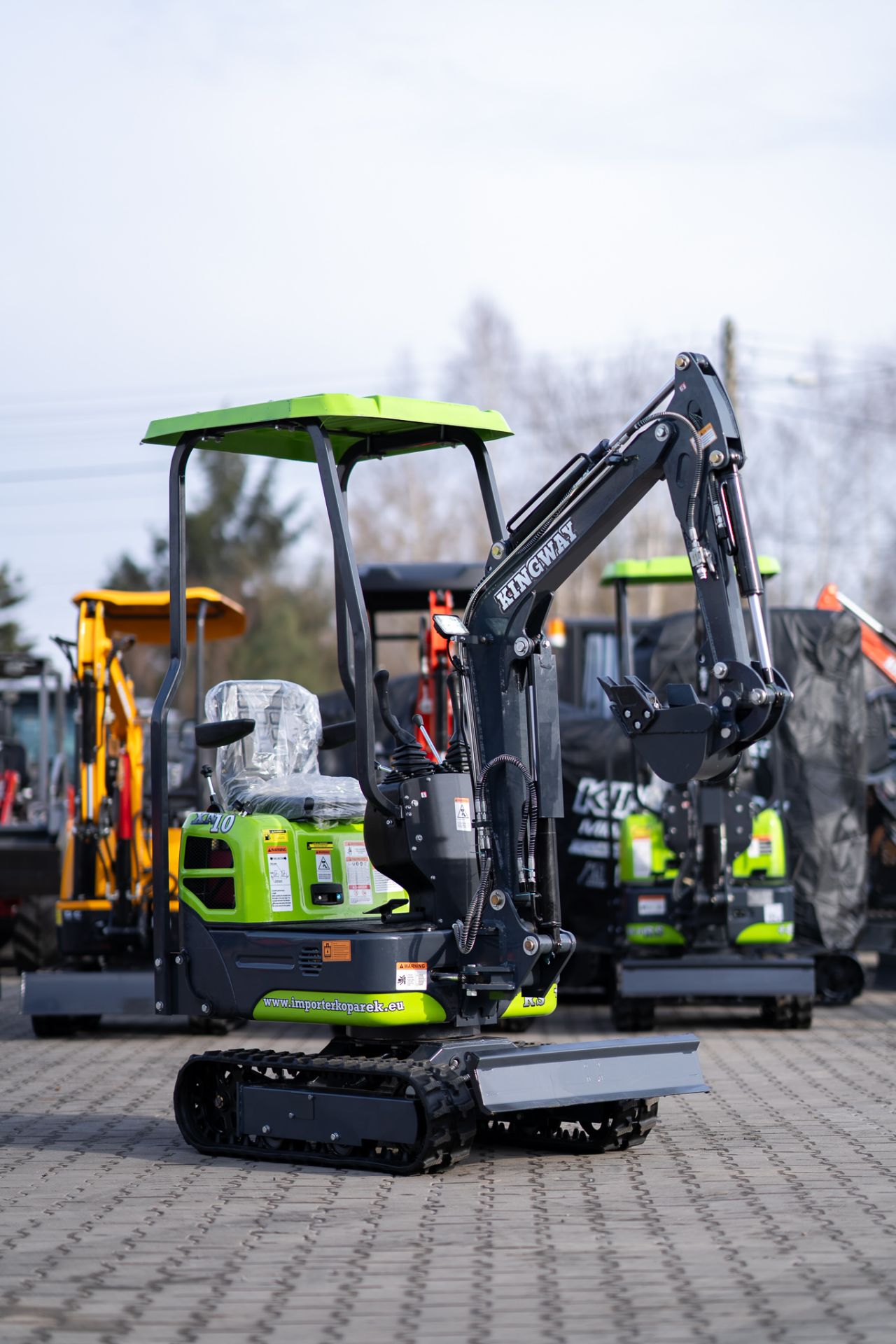 Kingway VIP10 PRO Minigraafmachine Oliekoeler 3 Jaar Garantie