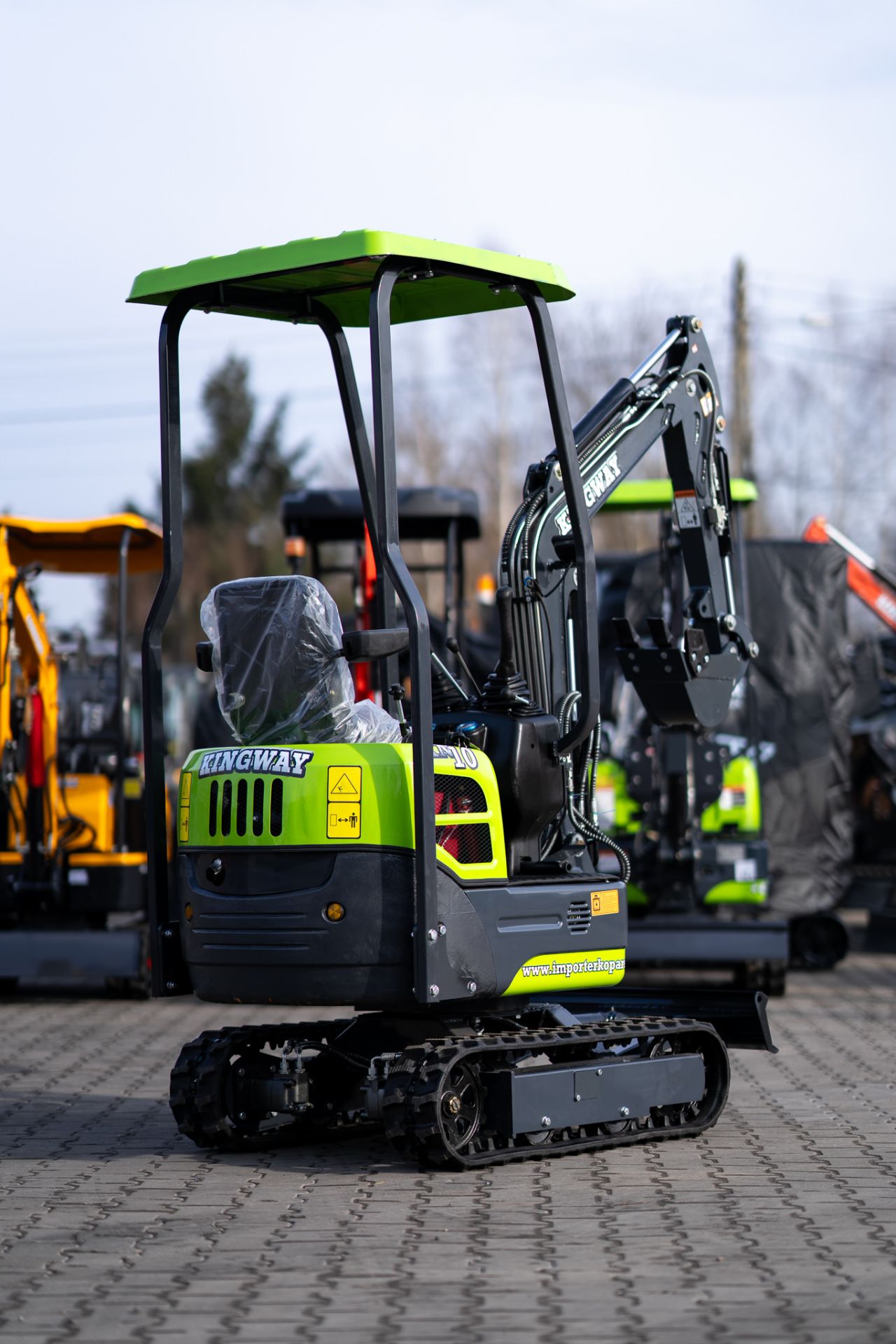 Kingway VIP10 PRO Minigraafmachine Oliekoeler 3 Jaar Garantie