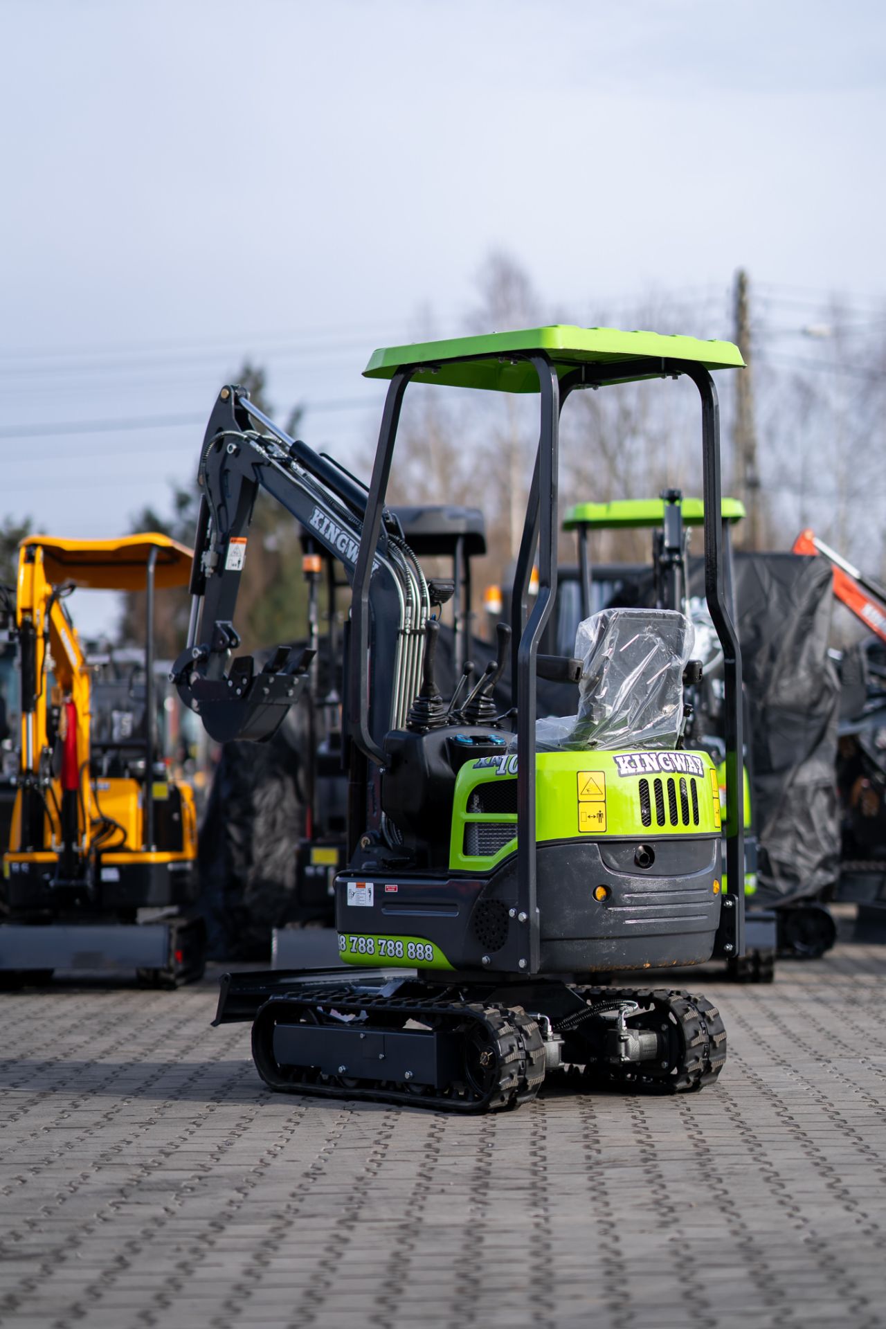 Kingway VIP10 PRO Minigraafmachine Oliekoeler 3 Jaar Garantie