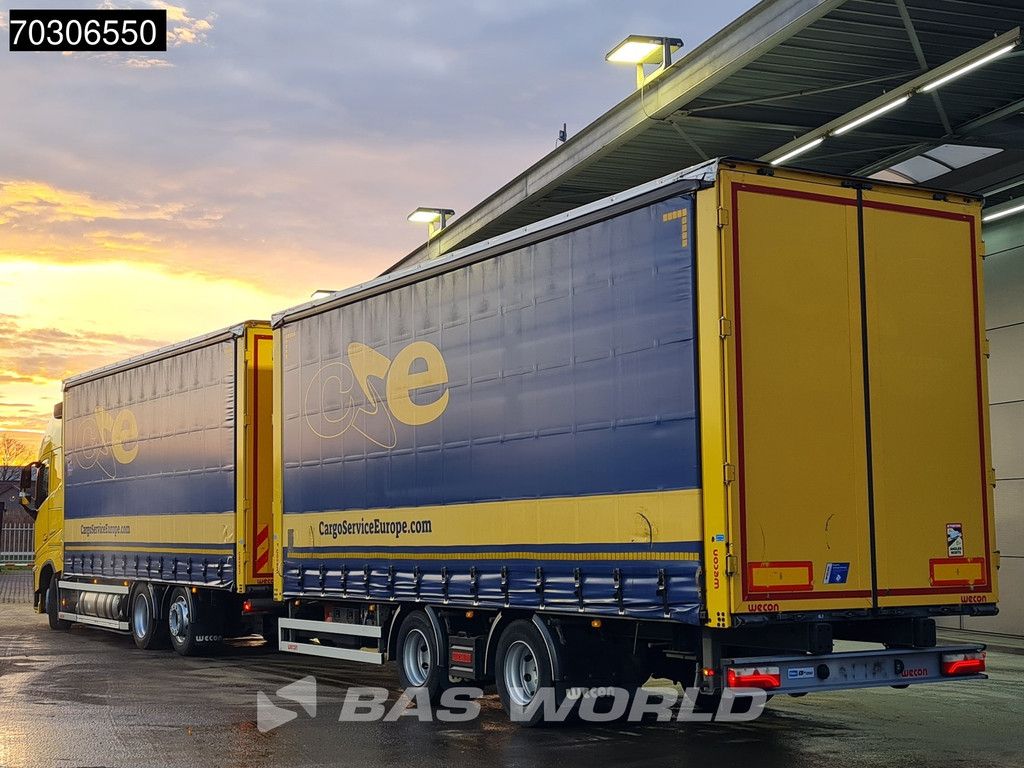 Volvo FH 460 6X2 LNG Engine! curtainside combination Sliding roof Automatic VEB+ Euro 6