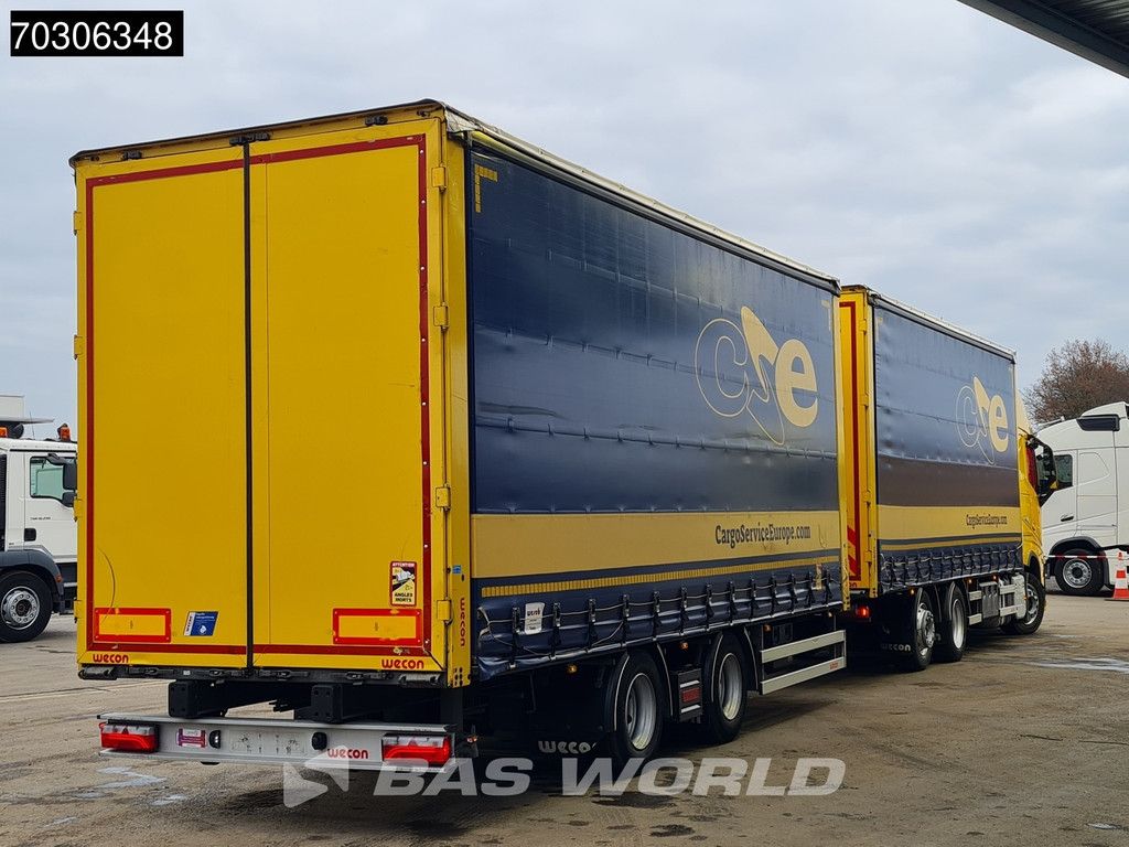 Volvo FH 460 6X2 LNG! Engine Curtainside Combi Sliding roof I-Park Cool VEB+
