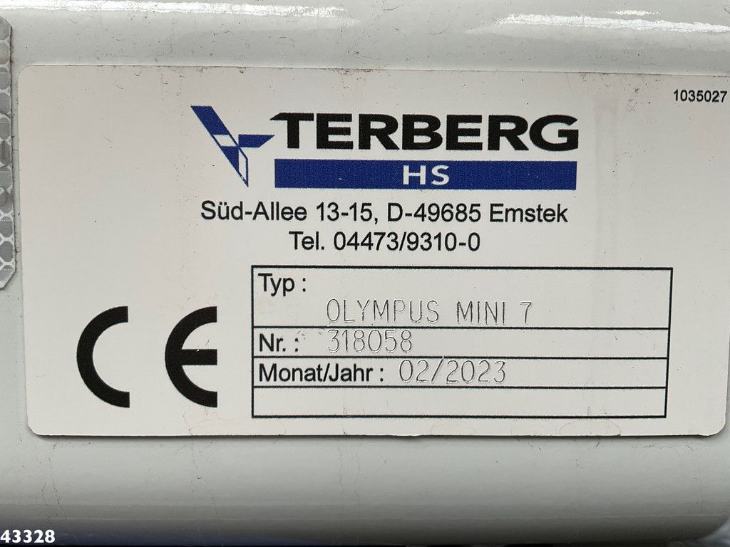 FUSO Canter Terberg 7m³