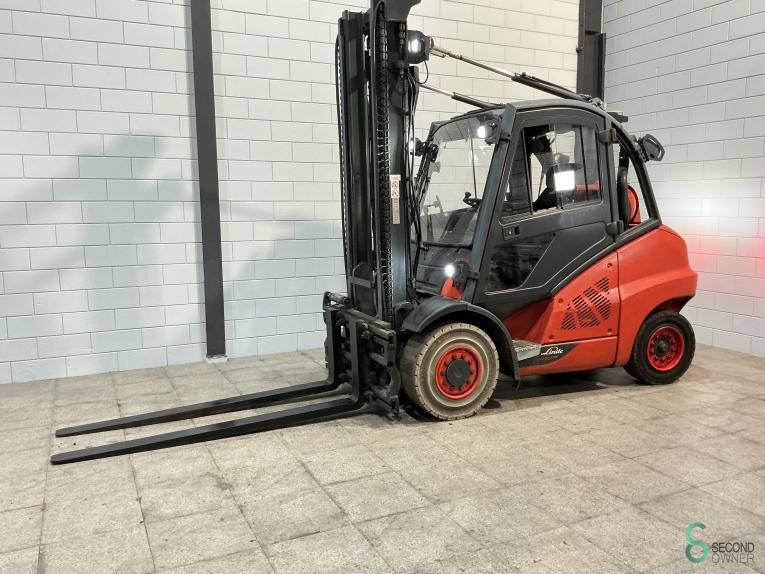 Forklifts LPG Linde H50T 2019 Fork positioner Cabin