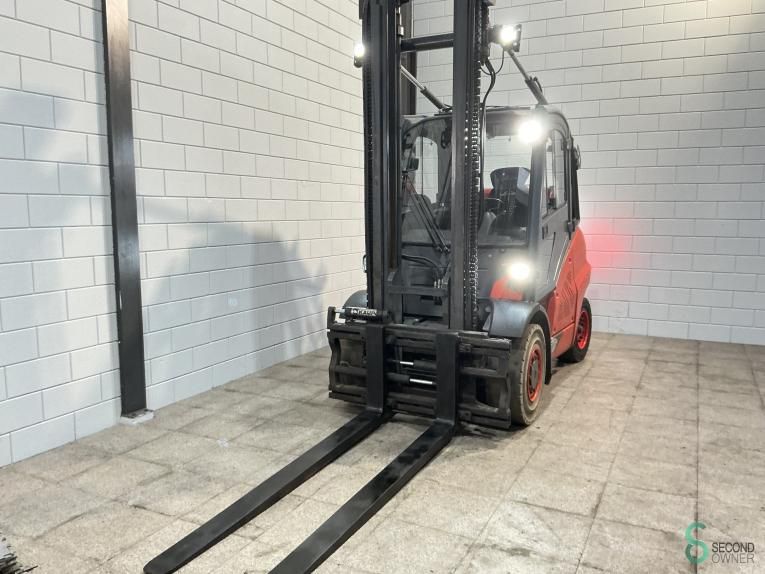 Forklifts LPG Linde H50T 2019 Fork positioner Cabin