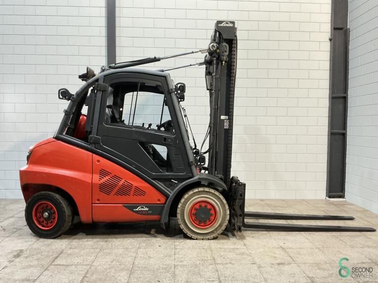 Forklifts LPG Linde H50T 2019 Fork positioner Cabin