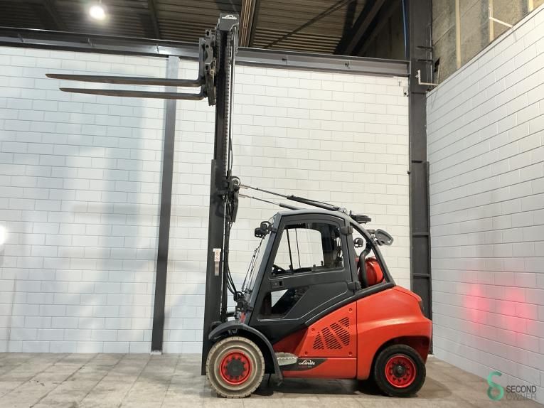 Forklifts LPG Linde H50T 2019 Fork positioner Cabin