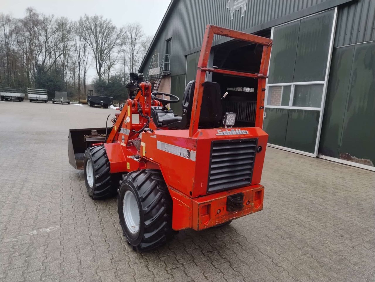 Schaffer 326 + bak en palletvrok