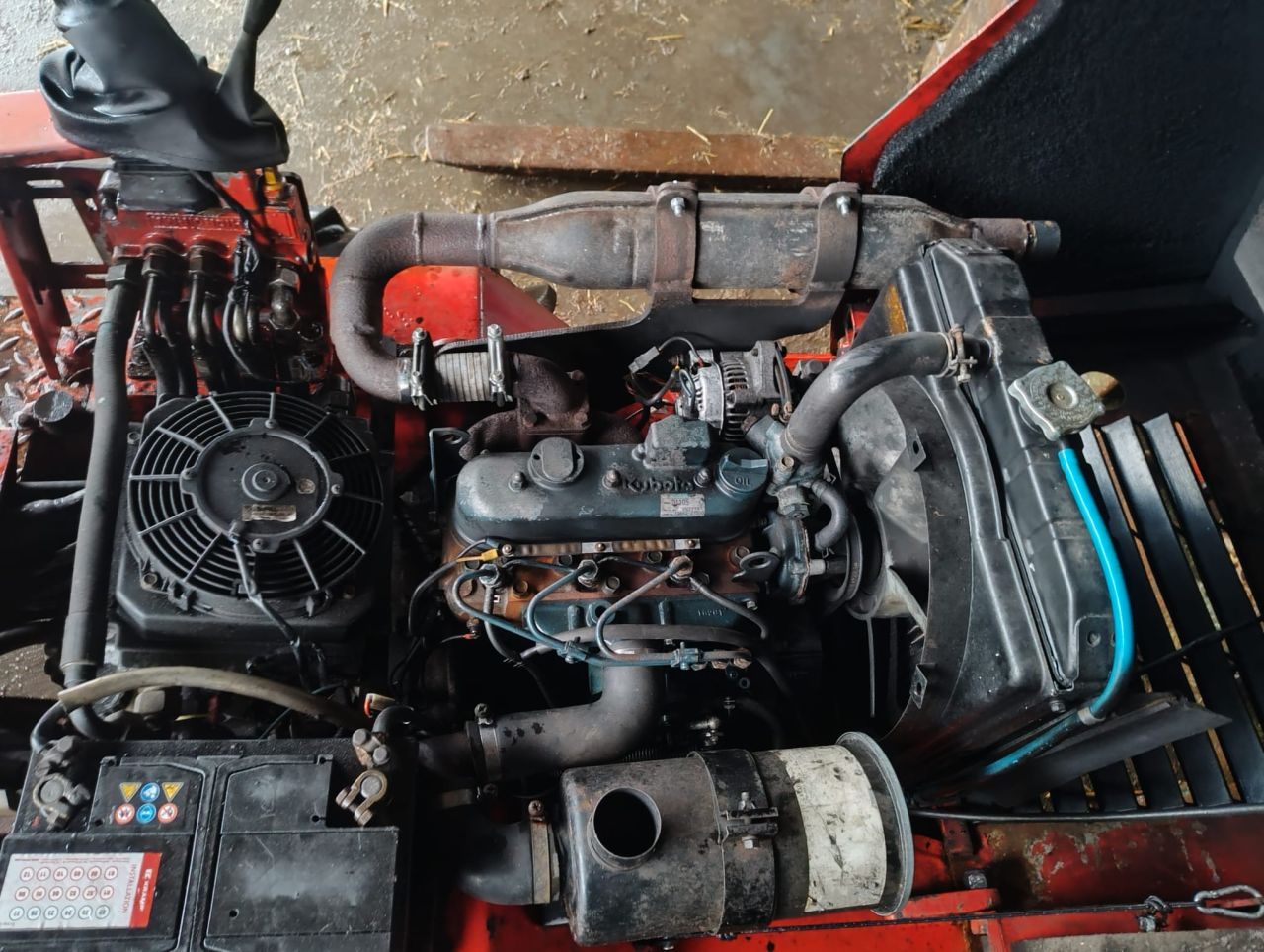 Schaffer 326 + bak en palletvrok