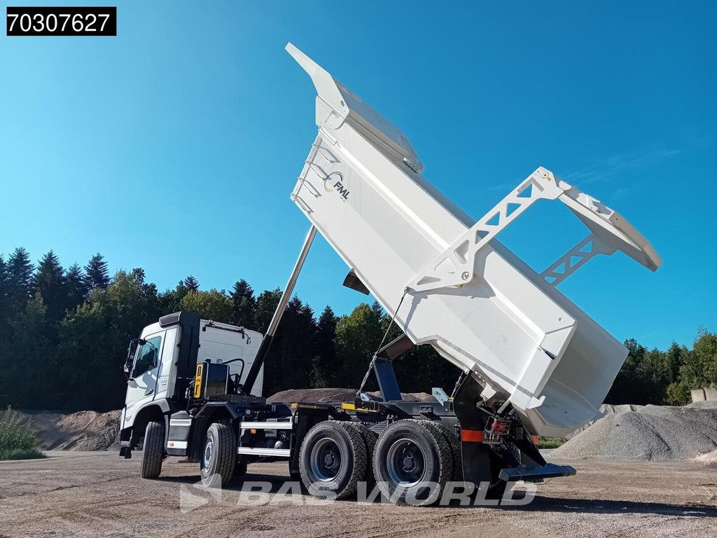 Volvo FMX FMX 500 8X4 22m3 Mining tipper 52tons GVW Steel suspension Big-Axle VEB+ Euro 6