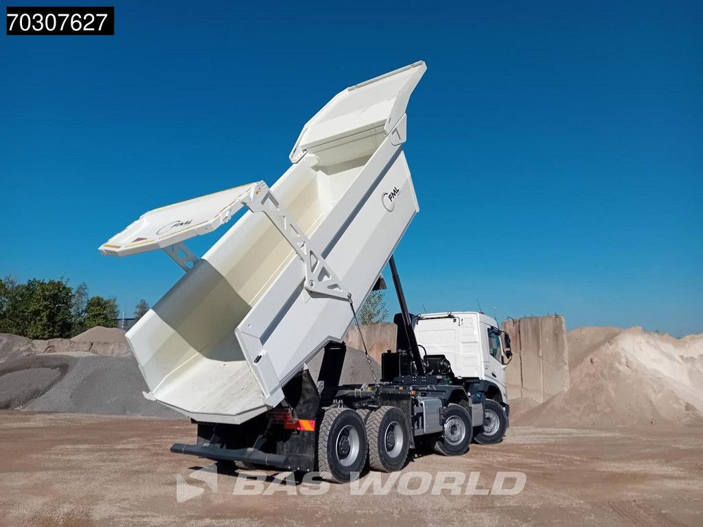 Volvo FMX FMX 500 8X4 22m3 Mining tipper 52tons GVW Steel suspension Big-Axle VEB+ Euro 6