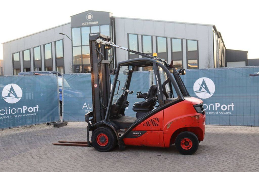 Forklift Linde H30D-02 Diesel 3000kg 2014