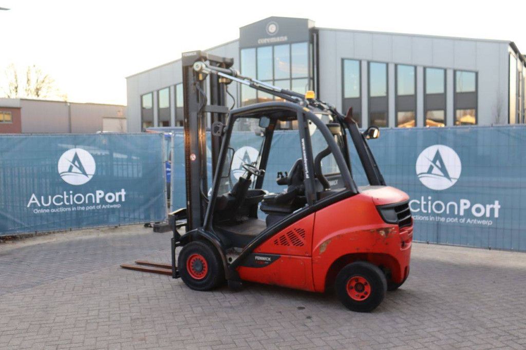 Forklift Linde H30D-02 Diesel 3000kg 2014