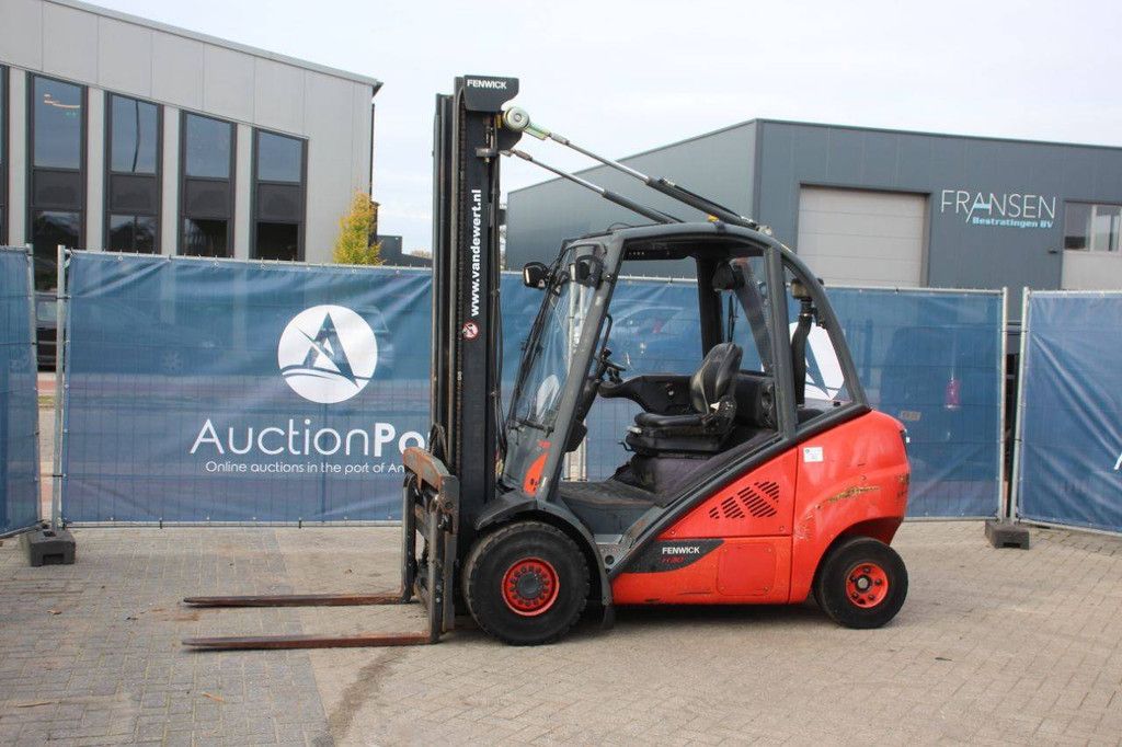 Fenwick-Linde H30D-02 Diesel Forklift 3000kg 7.0m 2014