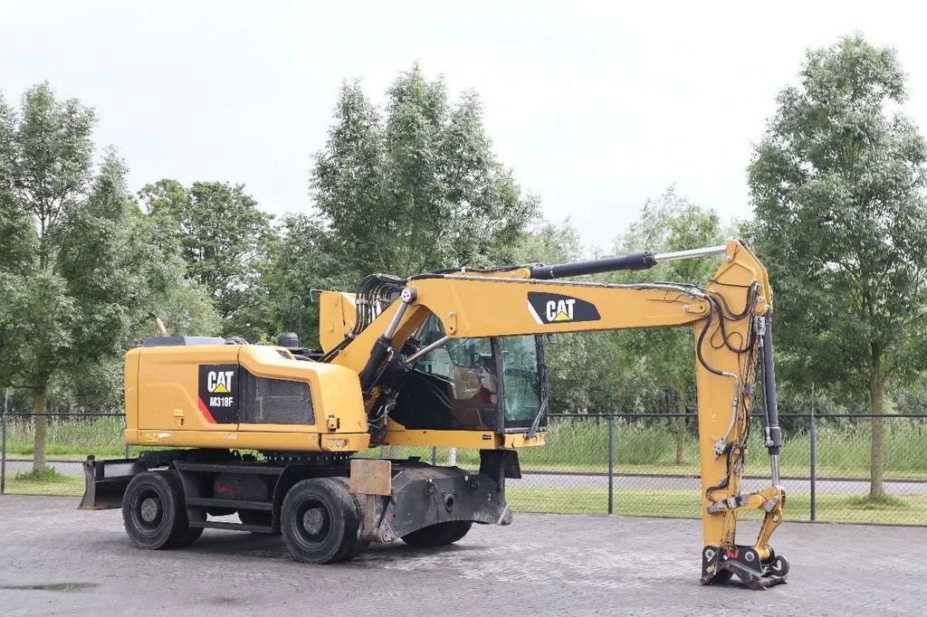 Caterpillar M318F | M 318 F | QUICK COUPLER | MATERIAL HANDLER | UMSCHLAG