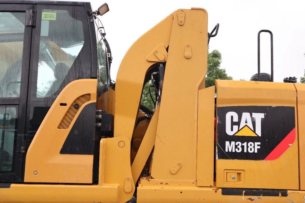 Caterpillar M318F | M 318 F | QUICK COUPLER | MATERIAL HANDLER | UMSCHLAG