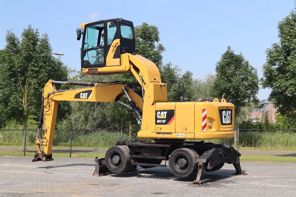 Caterpillar M318F | M 318 F | QUICK COUPLER | MATERIAL HANDLER | UMSCHLAG