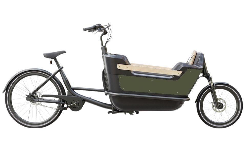 Elektrische bakfietsen ROYAL CARGO BIKE twee en driewieler