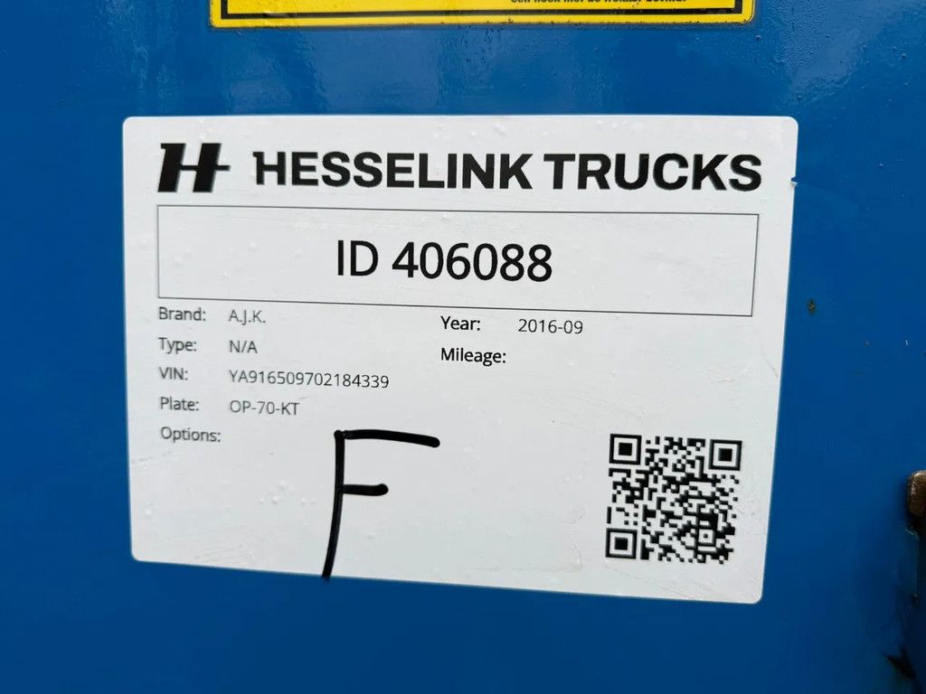 AJK Hydraulische Kleppen Hardox Geisoleerd Liftas APK 12-2026