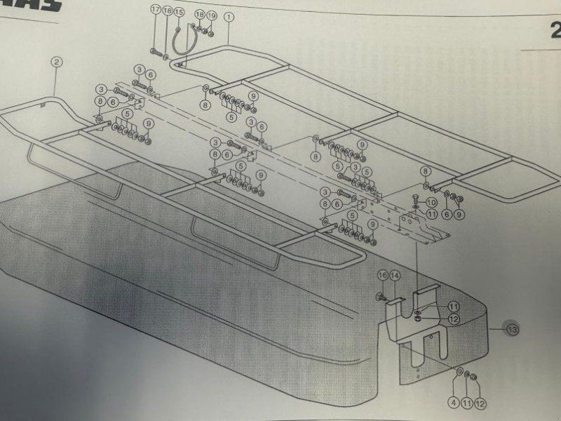 Claas Schutztuch  für Disco 300 und Disco C