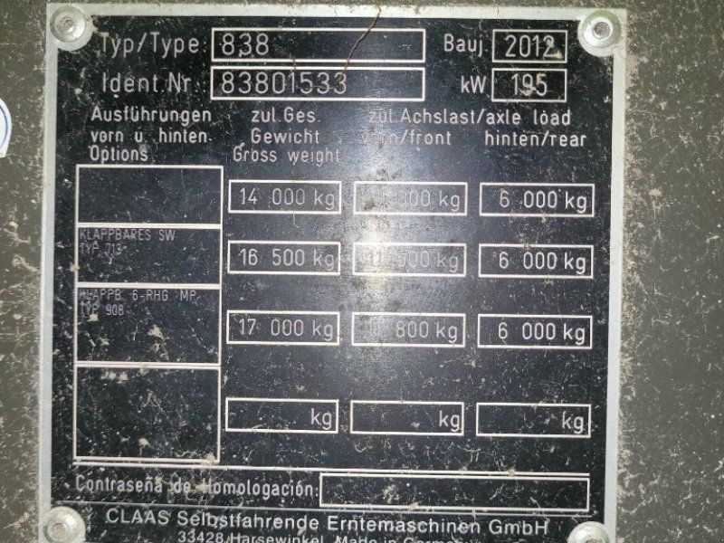 Claas TUCANO 430 TIER 4I