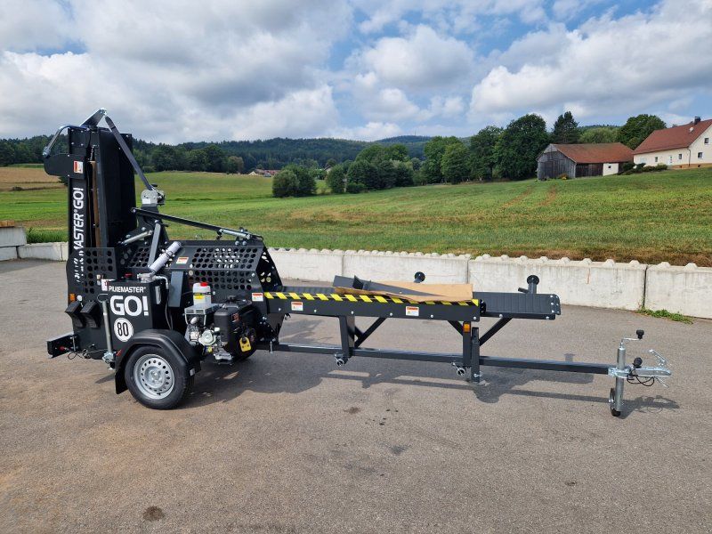 Pilkemaster GO 30cm 13PS Benzinmotor spaltautomat Förderband Stammheber