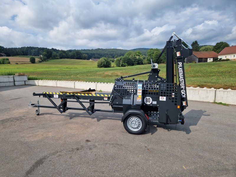 Pilkemaster GO 30cm 13PS Benzinmotor spaltautomat Förderband Stammheber