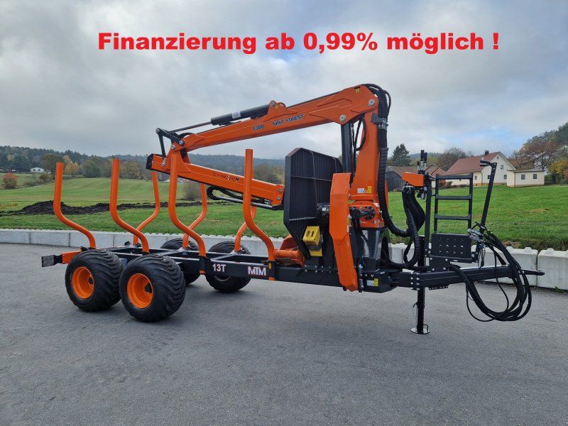 MTM 13T 13to 8,10m Kran Druckluft Dpelrohrrahmen